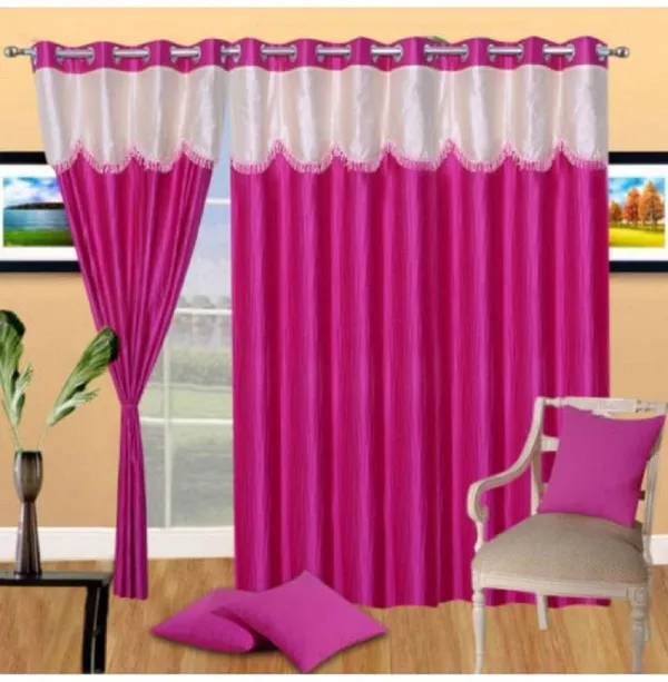 Rani_Pink_Polyester_Eyelet_Solid_Plain_Frill_curtains_Pack_of_2
