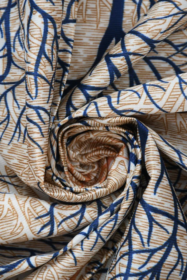 Blue_Polyester_Eyelet__Designer_Print_curtains_Pack_of_2
