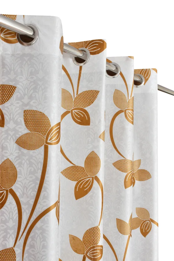 Gold_Polyester_Eyelet__Designer_Print_curtains_Pack_of_2