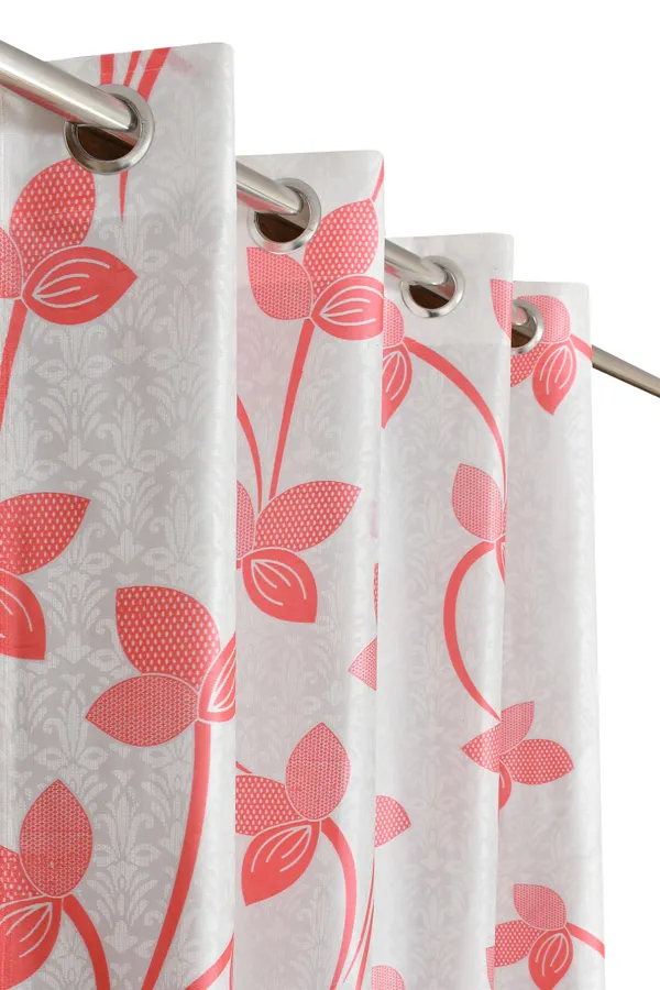 Pink_Polyester_Eyelet__Designer_Print_curtains_Pack_of_2