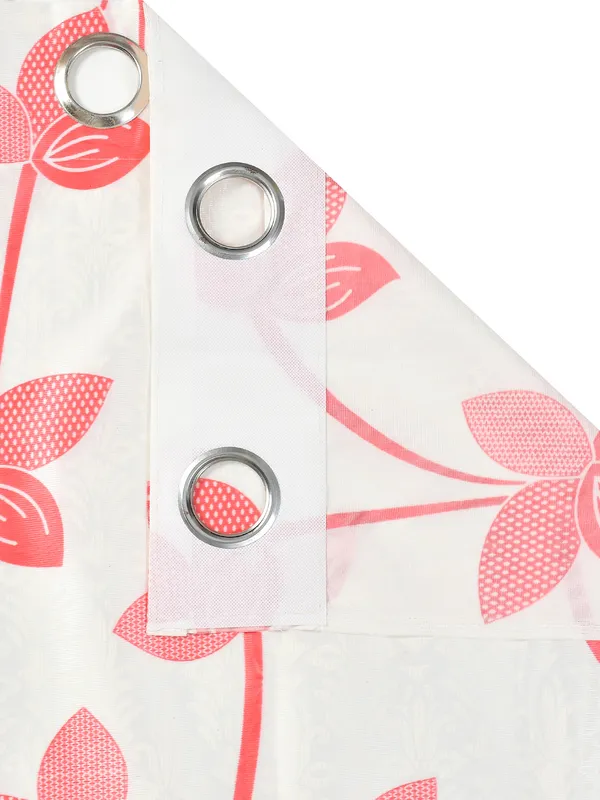 Pink_Polyester_Eyelet__Designer_Print_curtains_Pack_of_2