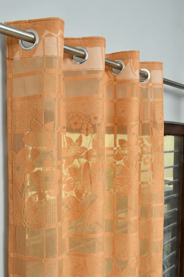Gold_Net_Semi_Transparent_Floral_Curtains_(Floral_Design,_Pack_of_2