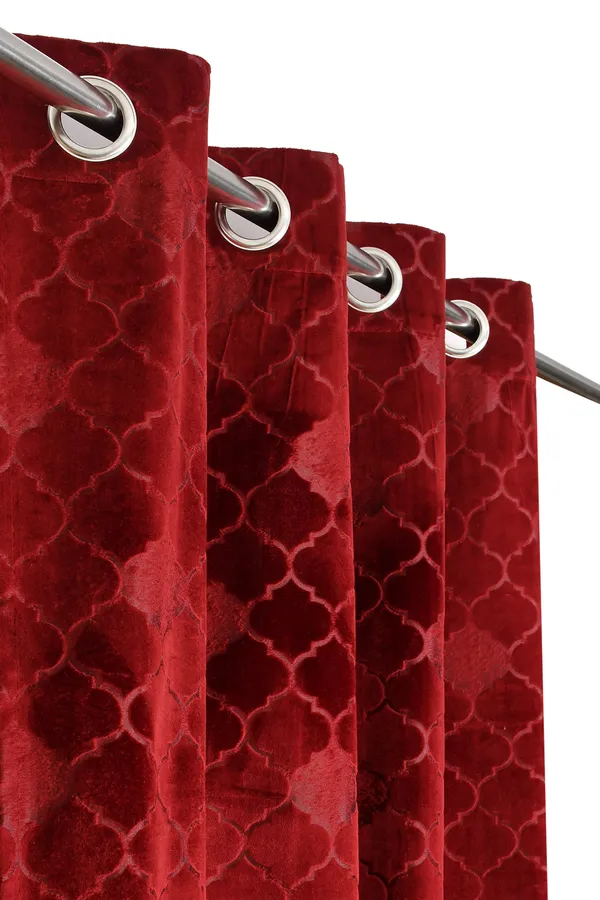 Maroon_Punch_Velvet_Blackout_Curtains_Pack_Of_2