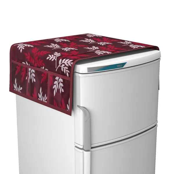 Wine_Fridge_Cover_|_Fridge_Combo_Set_of_1_Fridge_Top_Cover,_1_Handle_Covers_and_4_Fridge_Mats_|_Refrigerator_Cover_|_Floral_Design