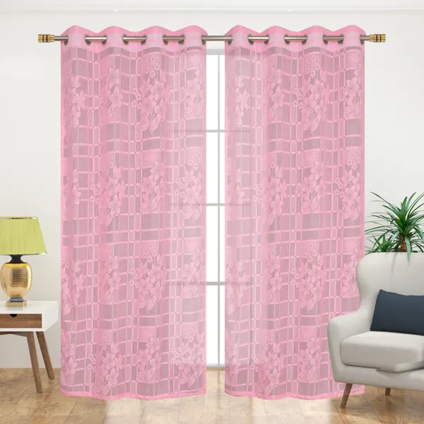 Pink_Net_Semi_Transparent_Floral_Curtains_(Floral_Design,_Pack_of_2