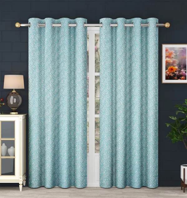 Aqua_Eyelet__jacquard_curtains_Pack_of_2