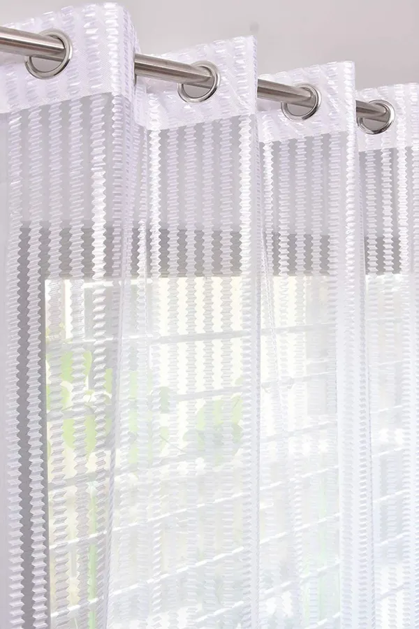 White_Net_Semi_Transparent_tissue_Curtain_(Self_Design,_Tissue)_Pack_of_2