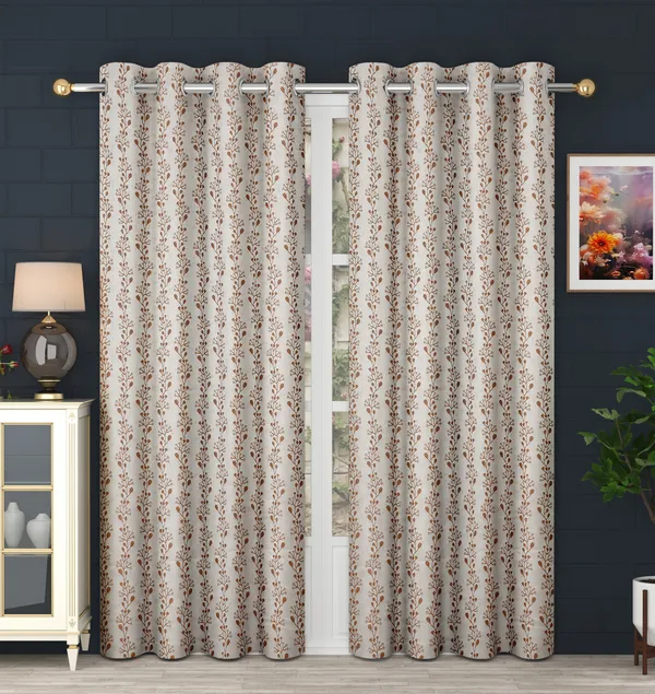 Brown_Eyelet__jacquard_curtains_Pack_of_2