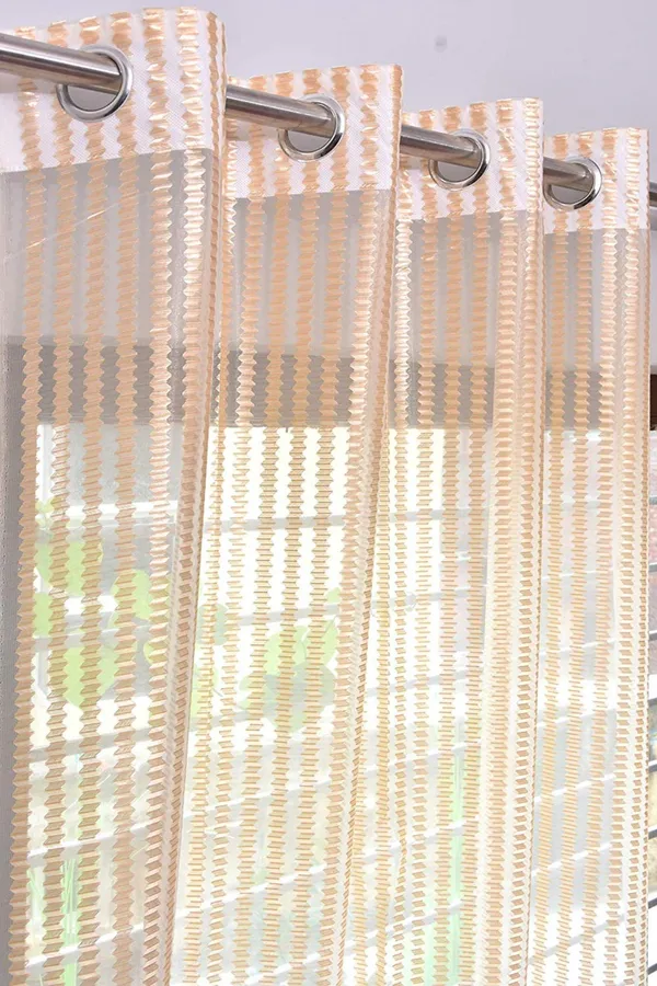 Cream_Net_Semi_Transparent_tissue_Curtain_(Self_Design,_Tissue)_Pack_of_2