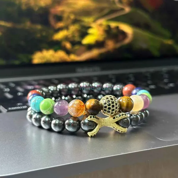 Class_And_Charm_Combined_7_Chakra_Hematite_Healing_Charm_Bracelet
