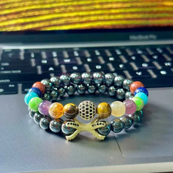 Class_And_Charm_Combined_7_Chakra_Hematite_Healing_Charm_Bracelet