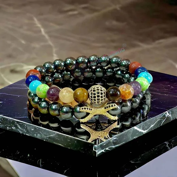 Class_And_Charm_Combined_7_Chakra_Hematite_Healing_Charm_Bracelet