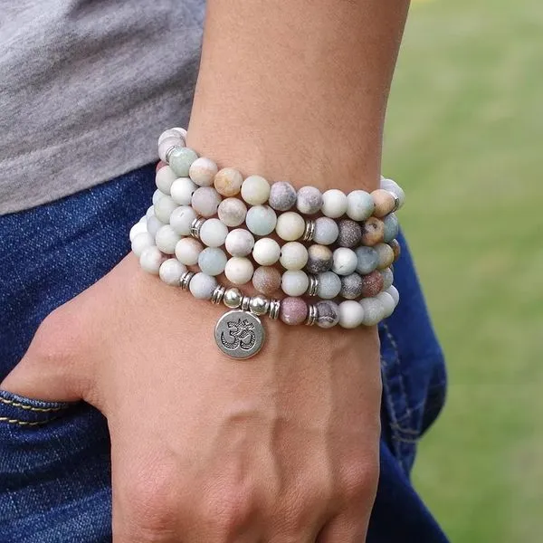 Natural_Amazonite_Om_Mala_Bracelet