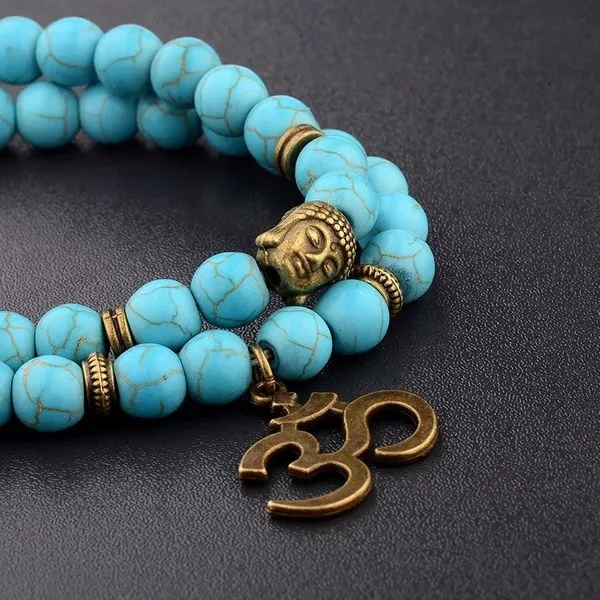 Embrace_Peace_And_Spirituality_Blue_Turquoise_Om_Buddha_Bracelet