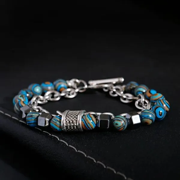 Natural_Malachite_&_Hematite_Stainless_Steel_Protection_Calmness_Bracelet
