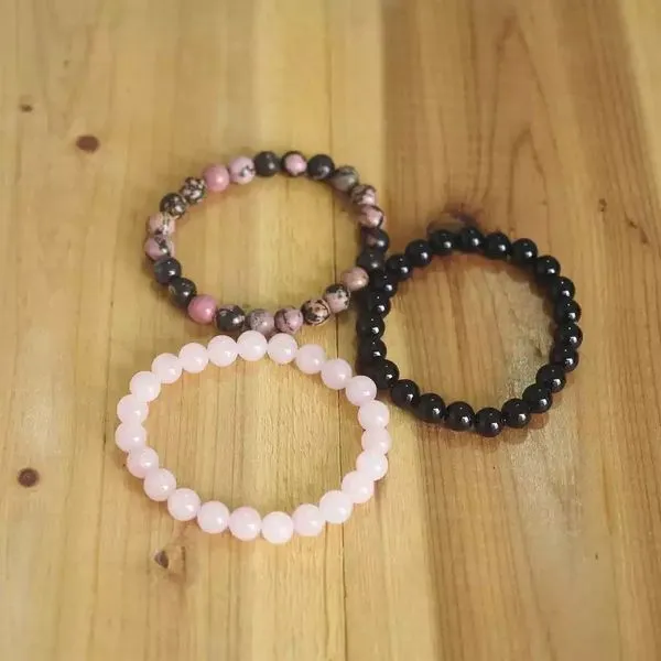Natural_Rose_Quartz,_Rhodonite_&_Black_Onyx_Comforting_Energies_Bracelets