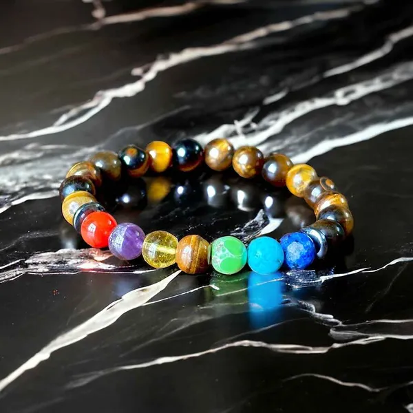 Stone_Of_Success_&_Health_7_Chakra_Tiger_Eye_Bracelet