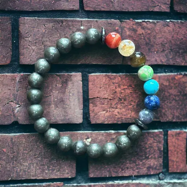 Stone_Of_Wealth_&_Health_7_Chakra_Pyrite_Bracelet