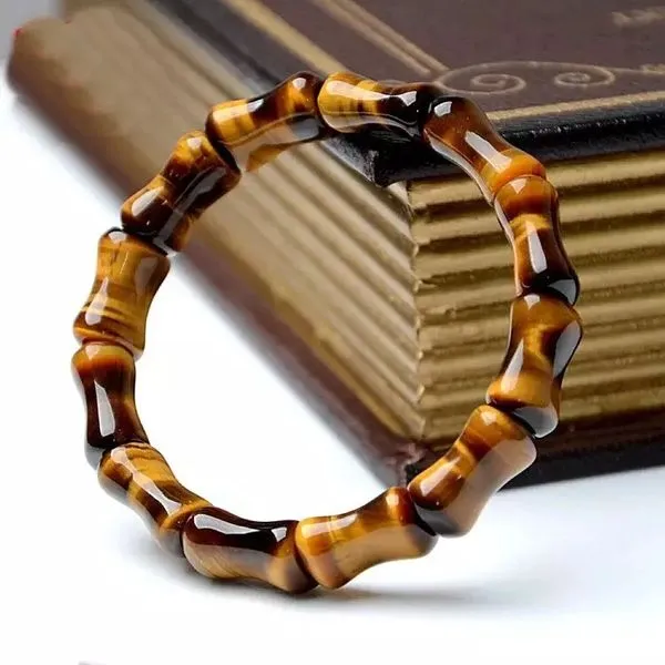 Natural_Tiger_Eye_Bamboo_Shape_Beads_Bangles_&_Bracelet