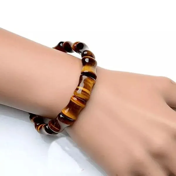 Natural_Tiger_Eye_Bamboo_Shape_Beads_Bangles_&_Bracelet