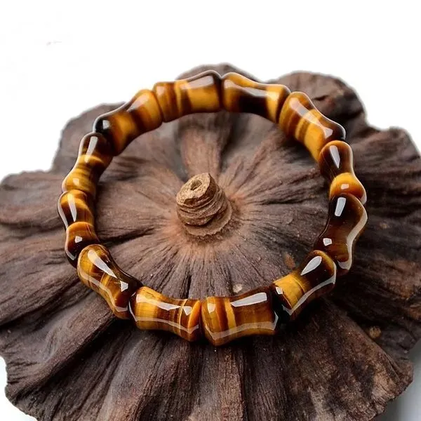 Natural_Tiger_Eye_Bamboo_Shape_Beads_Bangles_&_Bracelet