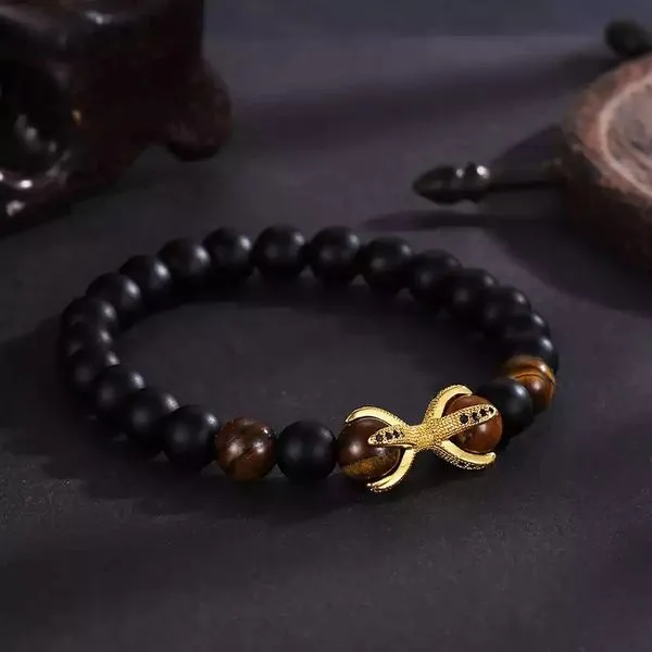Tiger_Eye_&_Matt_Agate_Charm_Bracelet