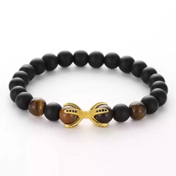 Tiger_Eye_&_Matt_Agate_Charm_Bracelet