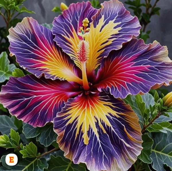 American_Variety_Hibiscus_Flower_Live_Plant