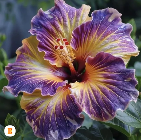 American_Variety_Hibiscus_Flower_Live_Plant