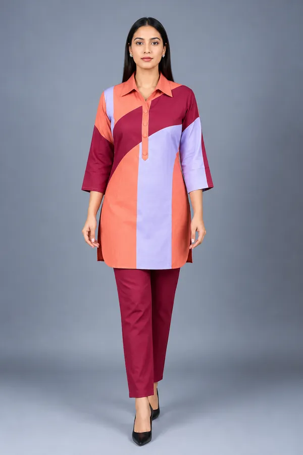 Coral_Lilac_Muse_Reyon_Co-Ord_Set_with_Matching_Free_Scrunches
