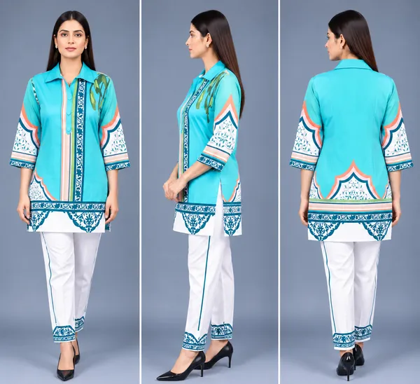 Aqua_Azure_Reyon_Co-Ord_Set_with_Matching_Free_Scrunches