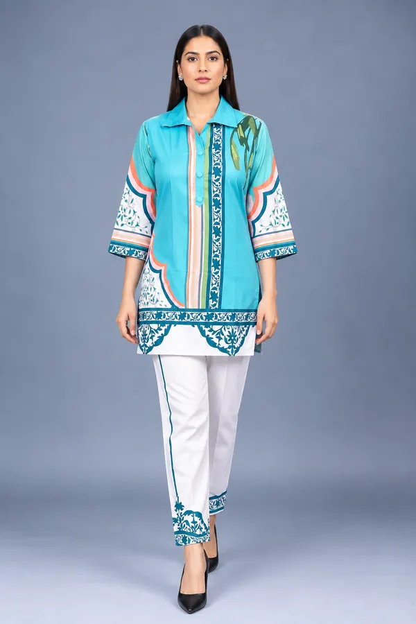Aqua_Azure_Reyon_Co-Ord_Set_with_Matching_Free_Scrunches
