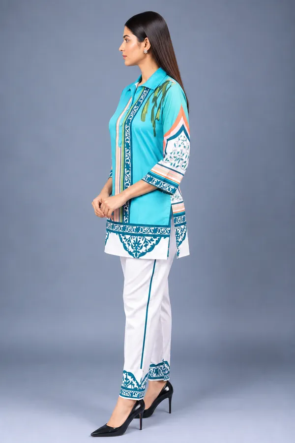 Aqua_Azure_Reyon_Co-Ord_Set_with_Matching_Free_Scrunches