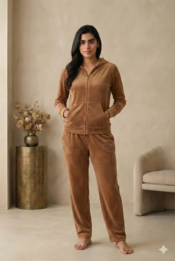 Warm_Hazelnut(LIGHT_BROWN)_Valvet_Hoody