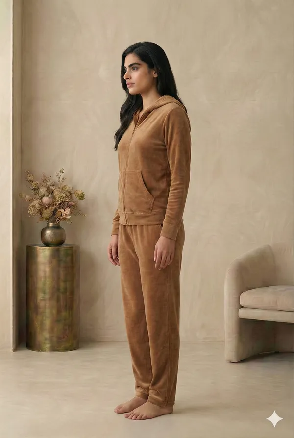 Warm_Hazelnut(LIGHT_BROWN)_Valvet_Hoody