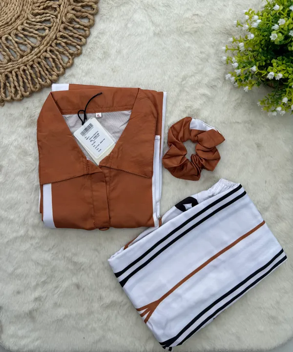 Mocha_Mosaic_Reyon_Co-Ord_Set_with_Matching_Free_Scrunches