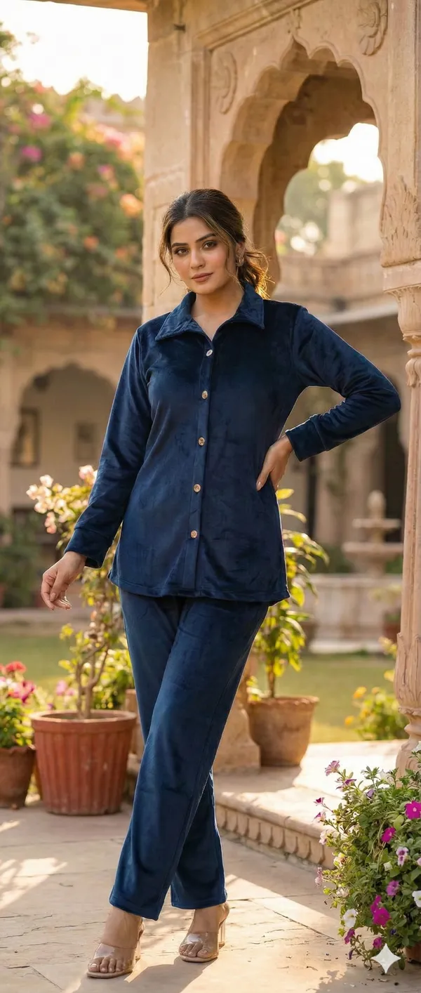 Twilight_Blue(NAVY_BLUE)_VELVET_CO-ORD_SET