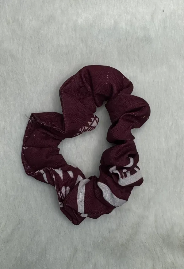 Royal_Maroon_Ikat_Rayon_Co-Ord_Set_with_Free_Matching_Scrunchies