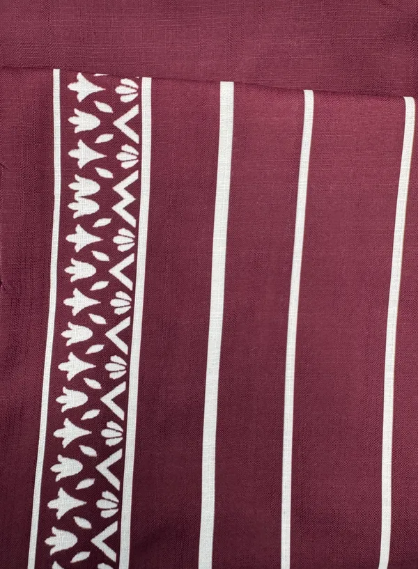 Royal_Maroon_Ikat_Rayon_Co-Ord_Set_with_Free_Matching_Scrunchies