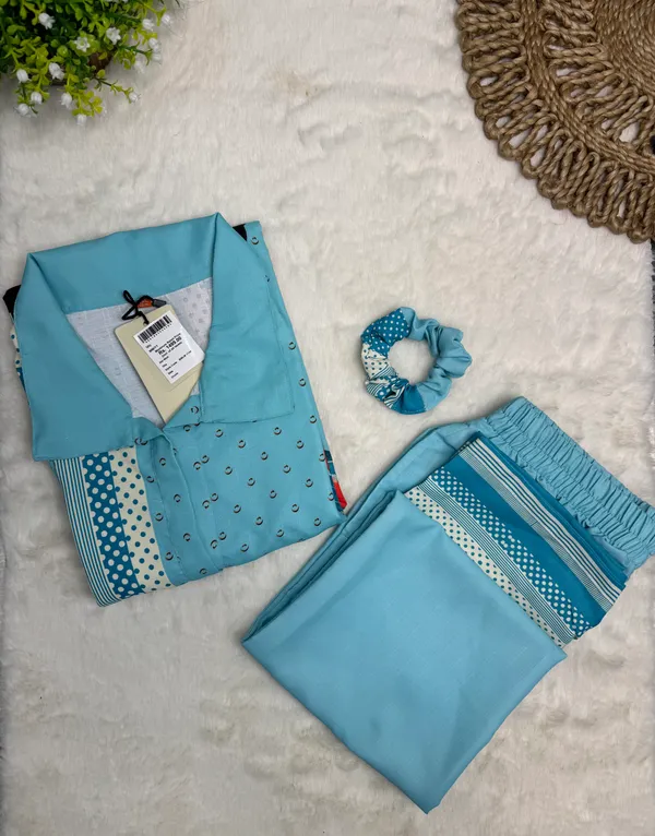 Blue_Boho_Muse_Rayon_Co-Ord_Set_with_Free_Matching_Scrunchies
