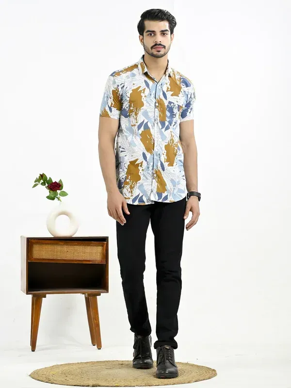 Golden_Cotton_Premium_Shirt_For_Men