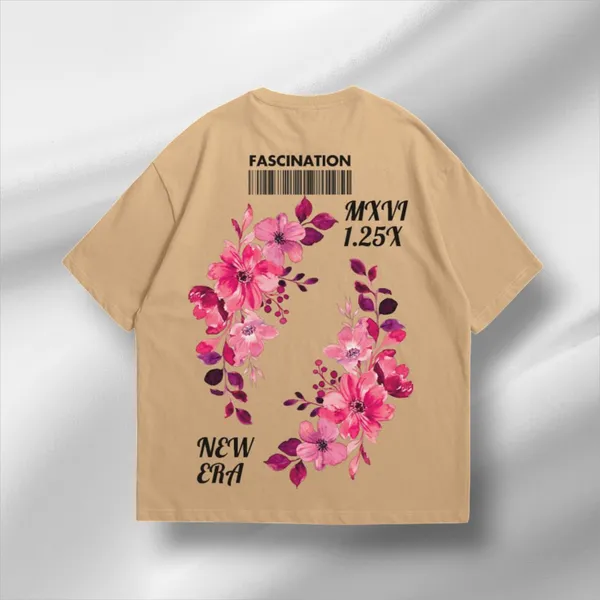 Camel_Beige_French_Terry_Premium_Oversized_T-Shirt