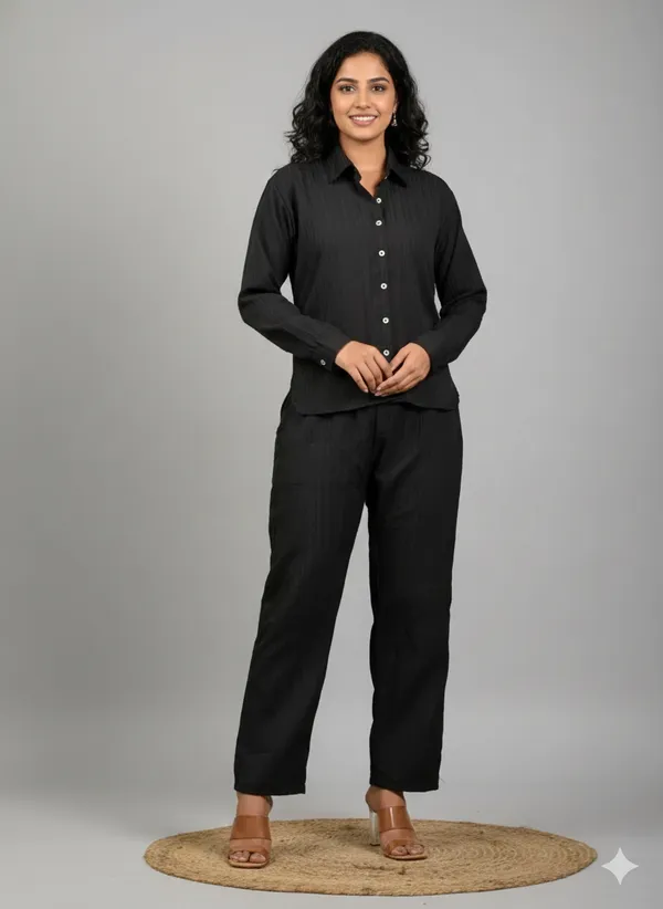 Black_Cotton_Co-Ord_Set__For_Women