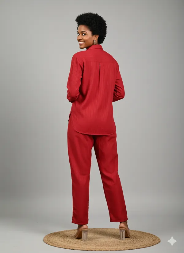 Maroon_Cotton_Co-Ord_Set__For_Women