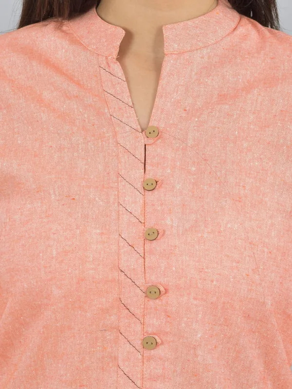 Orange_Cotton_Co-Ord_Set__For_Women