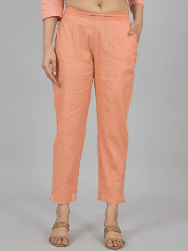Orange_Cotton_Co-Ord_Set__For_Women