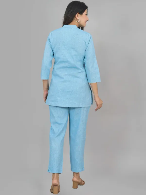 Sky_Blue_Cotton_Co-Ord_Set__For_Women