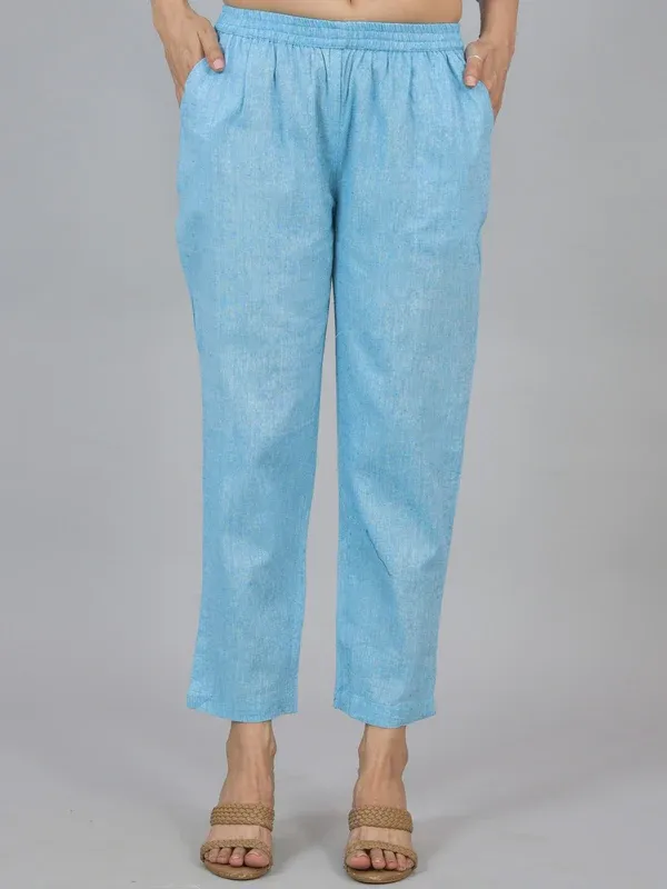 Sky_Blue_Cotton_Co-Ord_Set__For_Women
