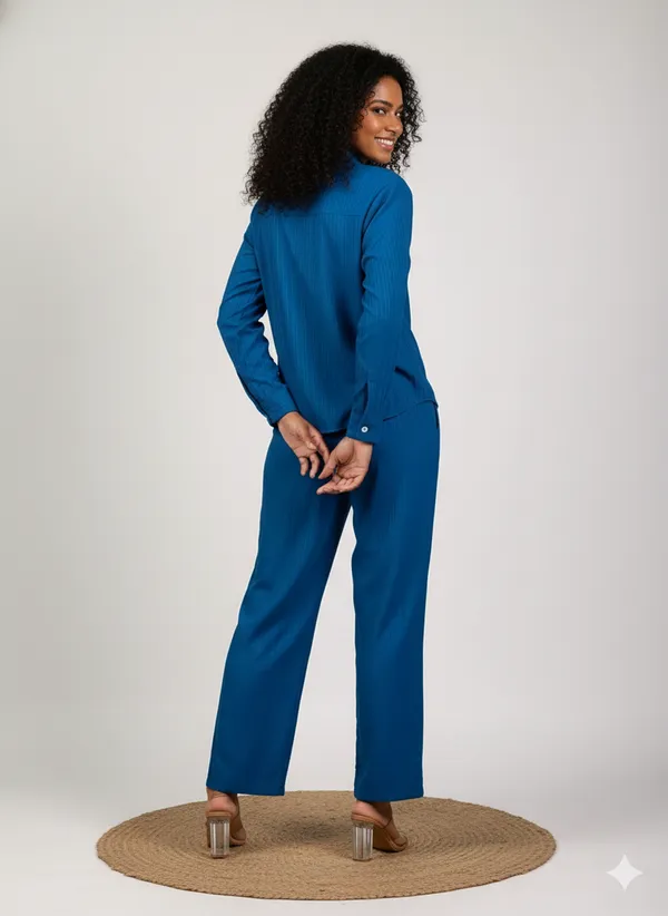 Teal_Blue_Cotton_Co-Ord_Set__For_Women