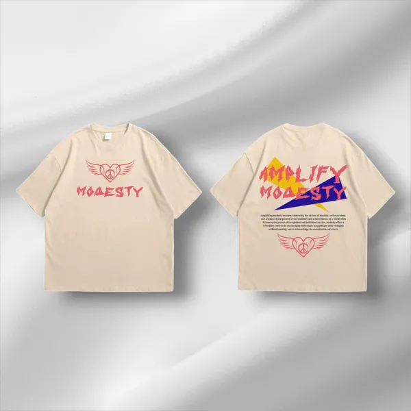 Beige_French_Terry_Premium_Oversized_T-Shirt